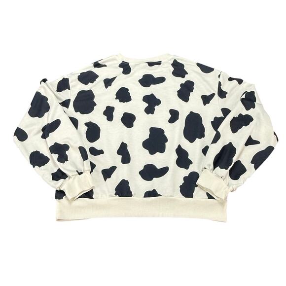 Unbranded Moo Cow Spotted Sweater Womens Size S Lightweight Soft - Picture 2 of 7